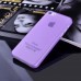 iPhone 5c - Ultra Thin Series 0.3mm Lightweight Perfect Fit Semi Hard Matte PP Protective Phone Cover Case - Clear Purple